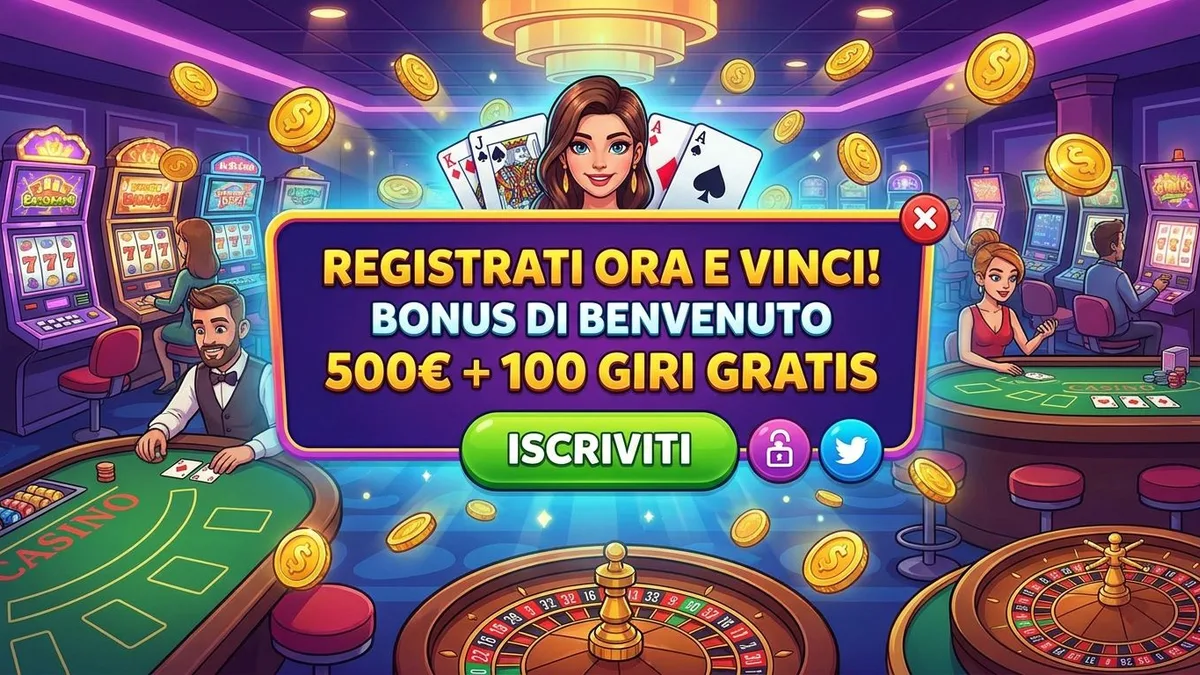 Registrazione con bonus